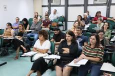 Encontro com o(a)s docentes da Escola de Veterinria